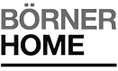 Logo der Marke Börner Home in Schwarz-Grau mit stilisierter Schrift